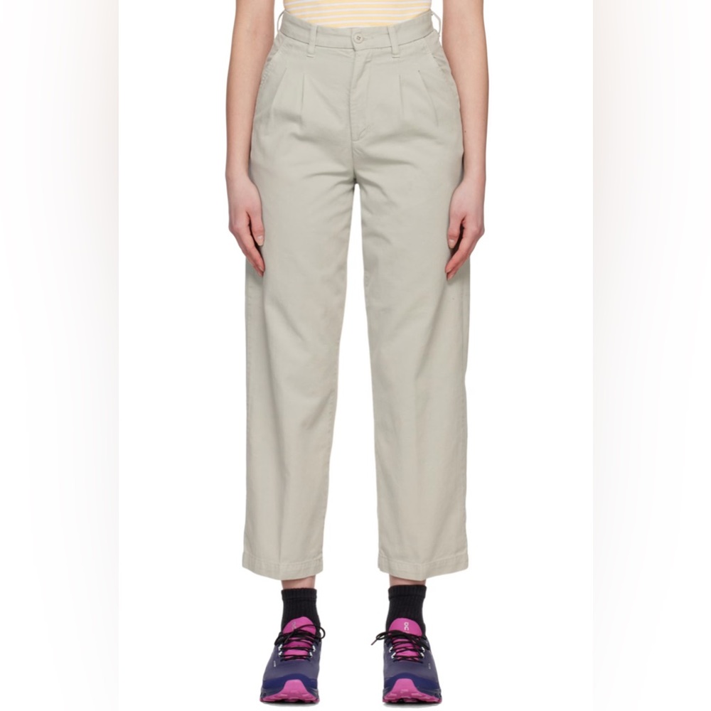 Carhartt wip Cara pant smoke green